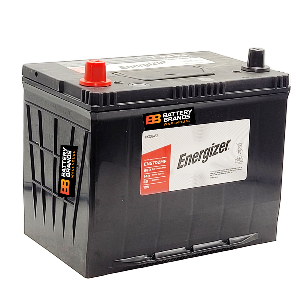 Energizer Battery ENS70ZMF AD80D26R /S80D26R/ NS70XMF / NS70MF/XN50ZZMF / N50ZZMF / LMN50ZZ / MF80D26R / SMFNS70X / 04503/ 364 / 464B/ X80D26R