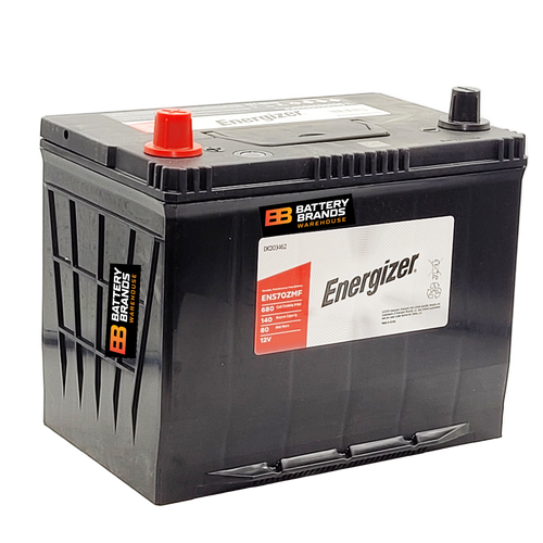 Energizer Battery ENS70ZMF AD80D26R /S80D26R/ NS70XMF / NS70MF/XN50ZZMF / N50ZZMF / LMN50ZZ / MF80D26R / SMFNS70X / 04503/ 364 / 464B/ X80D26R