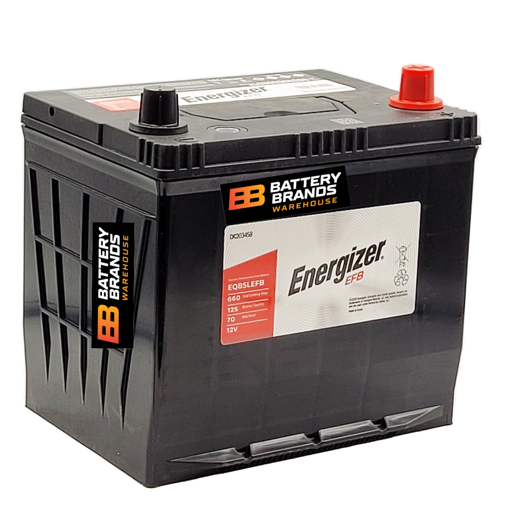 Energizer Q85 Battery for istop cars   / EQ85 / 4031 / SQ85D23EFB / SSEFB-D23 / Q85 MF / MFD23EF