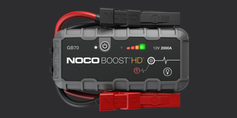 NOCO Boost HD GB70 2000A 12V Lithium Jump Starter | Battery Brands