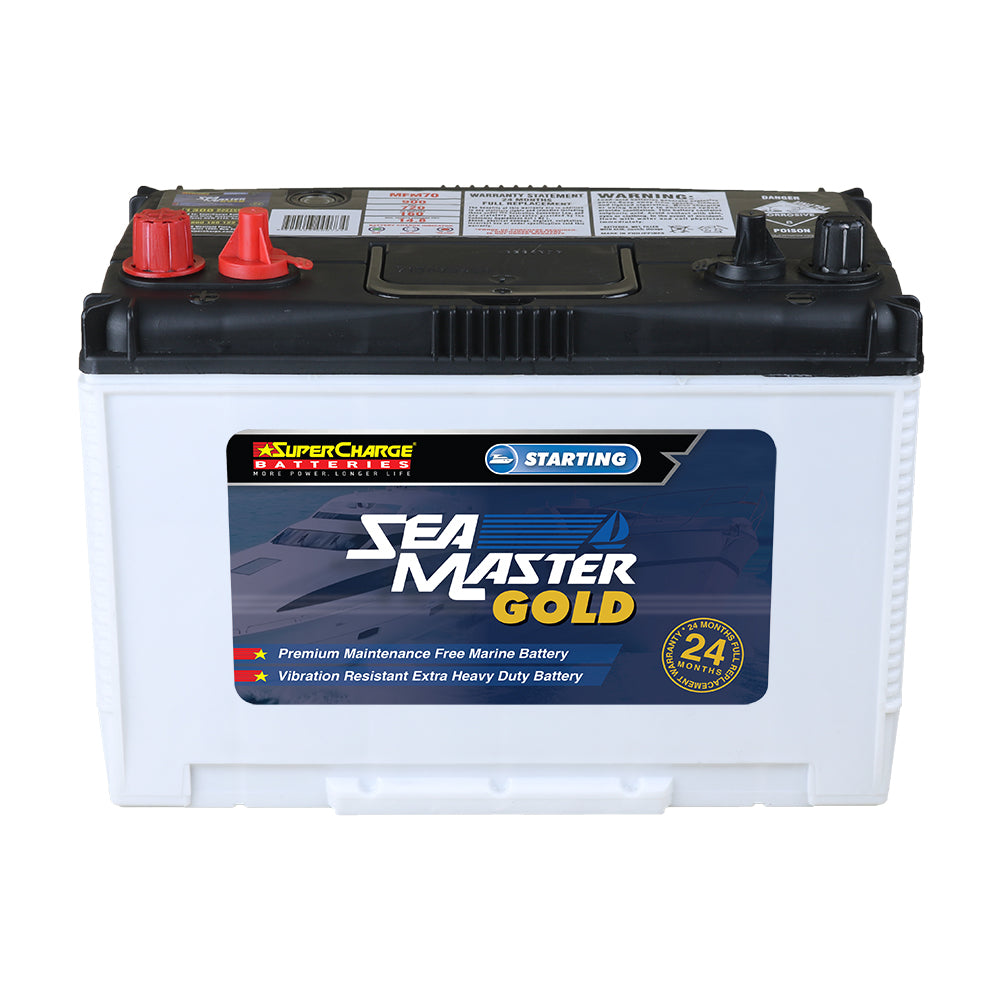 SuperCharge SeaMaster Gold MFM70 Marine - batterybrands