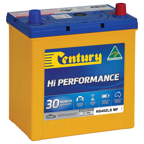 Century  Hi Performance NS40ZLS MF /  SMFN40ZLS / 40B19LS / 3052 / 2382 / MF40B19LS  / NS40ZLS / NS40ZLSX MF - batterybrands
