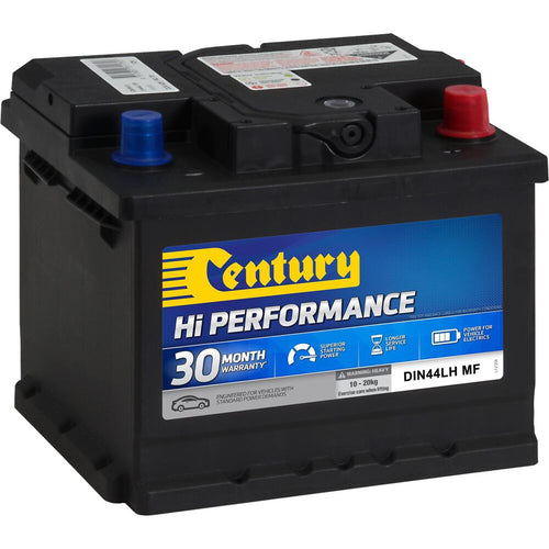 CENTURY HI PERFORMANCE DIN44LH MF / 55066 / 5344 / 55534 / MF44H / C22 DIN44LH MF - batterybrands