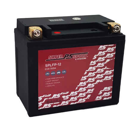 Motorbike Lithium SuperSport SPLFP-12 12v 350A 0.9kg Lithium (LiFePO4) Battery