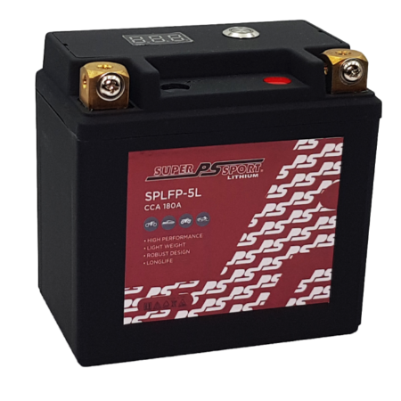Motorbike Lithium SuperSport SPLFP-5L 12v 180A 0.5kg Lithium (LiFePO4) Battery