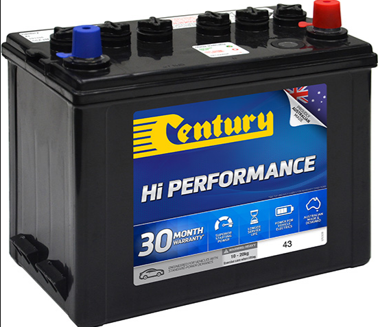 CENTURY HI PERFORMANCE 43 / MF43 / 43D / 22F-330LS / 22NF-330D / 2134 / 22NF-330LS - batterybrands