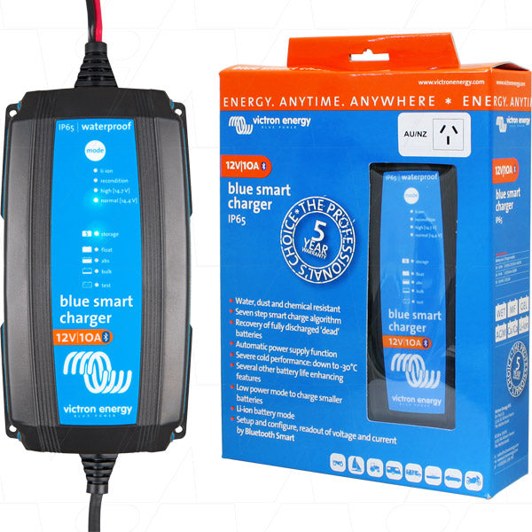 Pinces crocodile pour chargeur de batteries Blue Power IP65 - VICTRON  Chargeurs de Batterie