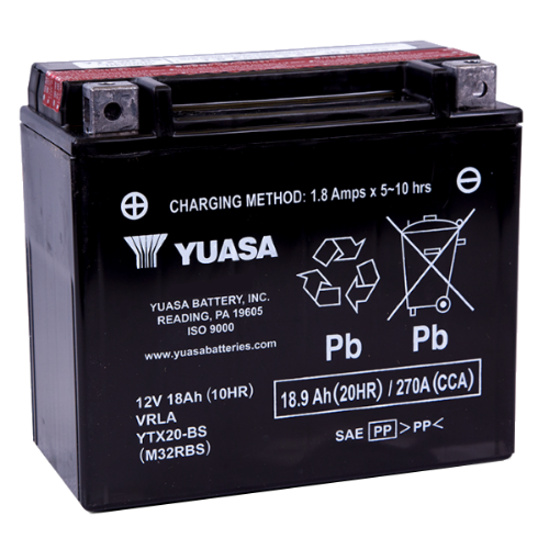 CENTURY YUASA YTX20-BS - batterybrands