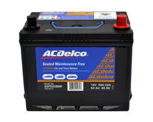 AC DELCO PREMIUM 22F520 SMF /  X56CMF / 68 MF 58 MF - 58 MF 22F520FD 2502 - MF85D23L 54CMF 68 MF / 58 MF MF53 - 68 MF / 58 MF / 58VT SMF 22F600SMF 58VT MF AU22R-520 2502 22F-520 / SMF58VT / 5