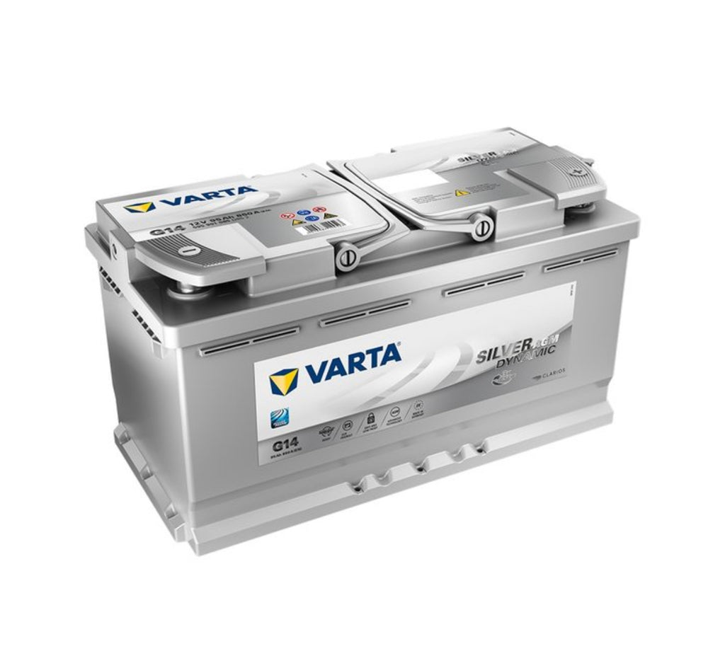 G14 Varta DIN88HAGM Silver Dynamic AGM 595 901 085 Start/Stop BATTERY –  batterybrands