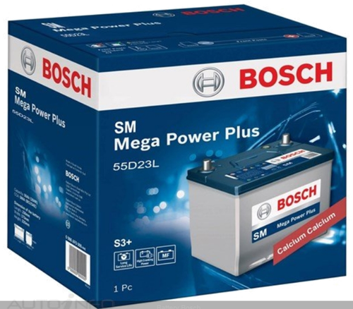 Bosch S4 Battery 55D23L / 2544 / MF75D23L / 55D23CMF - batterybrands