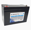 Invicta 12V 100Ah Lithium Battery with Bluetooth - batterybrands