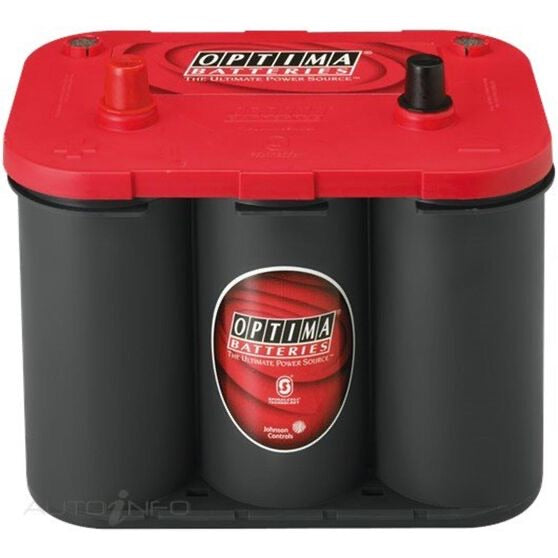 Optima Red Top AGM Car Battery 34 - 800CCA, 50Ah, MF, 12V, Cranking - batterybrands