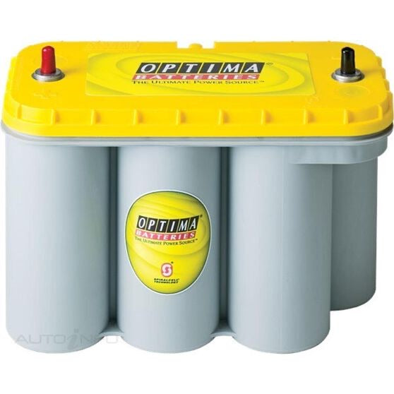 Optima Yellow Top AGM Battery D31A - 900CCA, 75Ah, MF, 12V, Deep Cycle & Cranking - batterybrands