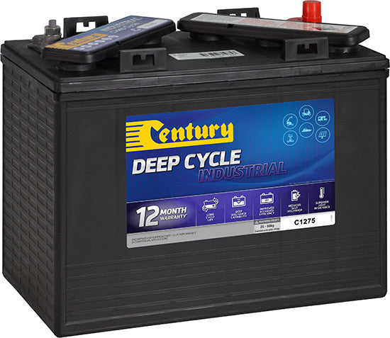Century Industrial Deep Cycle  Battery C1275 / T1275  - 150Ah, 12V - batterybrands