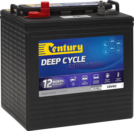Century C8VGC Deep Cycle Industrial - batterybrands