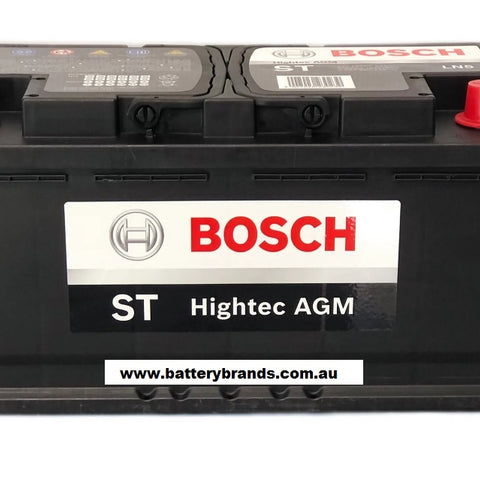 BOSCH - BLN5 - 850CCA - AGM - 36 MTH WARRANTY - S59590AGM / PLN5 / DIN85LHAGM / DIN92LAGM / SSAGM88EU  / MF88HSS  3888 / AGM90L5 - batterybrands