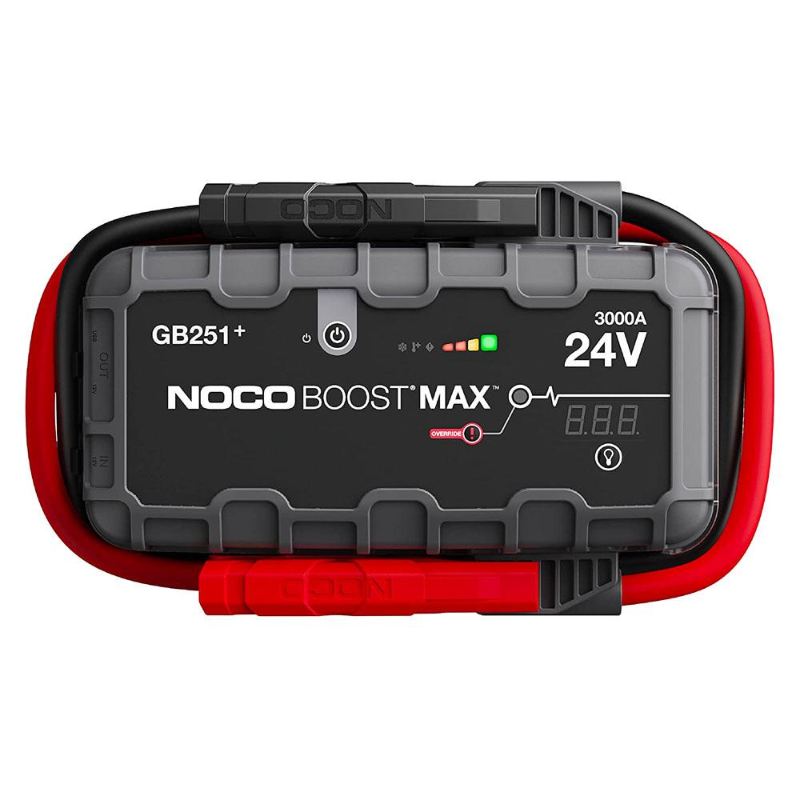 NOCO 24V 3000A JUMP STARTER BOOST MAX UP TO 32L ENGINES 315MM X 155MM X 94MM - batterybrands