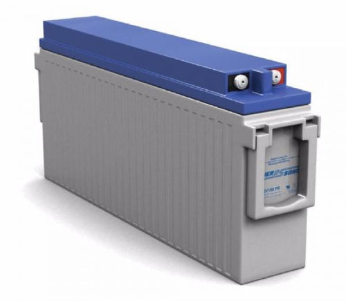 SLIMLINE Deep Cycle AGM Battery Front Terminal PowerSonic PGFT12V180 12V 190ah