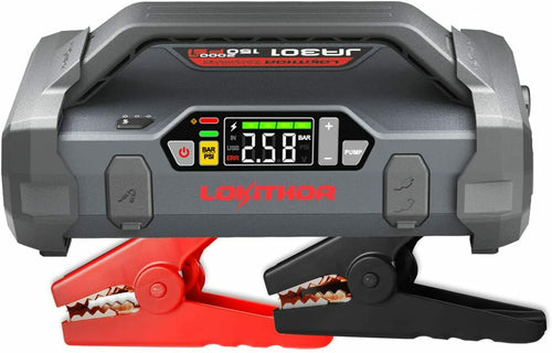 Lokithor Jump Starter 2000A Lithium with 150PSI Air Compressor- Lokithor JA301 - batterybrands