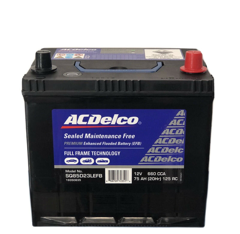 スバル純正カーバッテリー ACDelco ACデルコ Q-85(L) アイドリング 